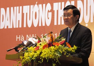 Truong Tan Sang rend hommage à Cao Lo, un général du 3ème siècle avant JC  - ảnh 1